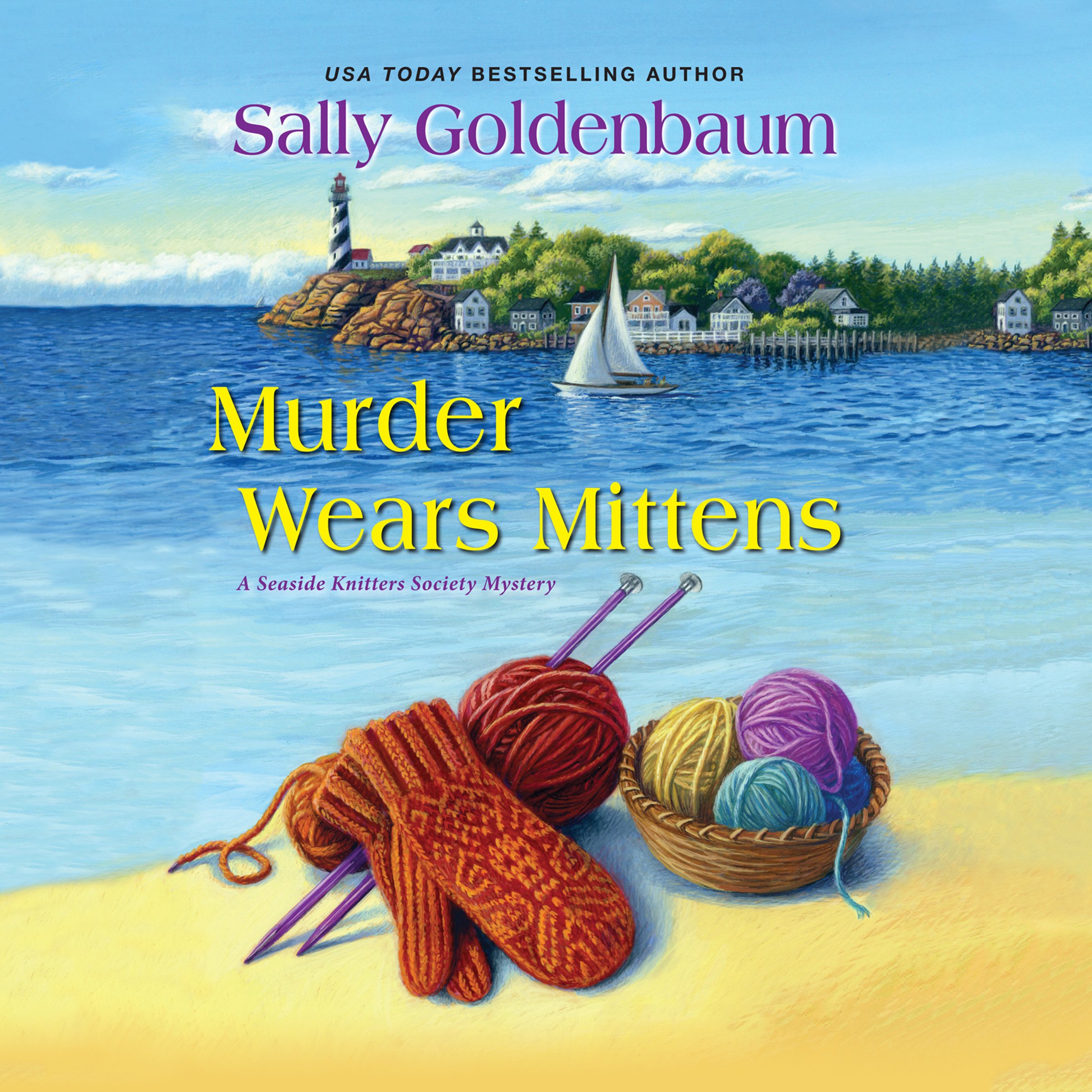 Cover art for Murder Wears Mittens