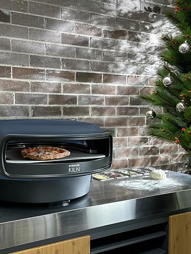 Miniatura 10 de Everdure KILN S Series Horno de pizza a gas de 1 quemador  Pizza de calidad de restaurante de 16 pulgadas en menos de 2 minutos  Patio trasero,