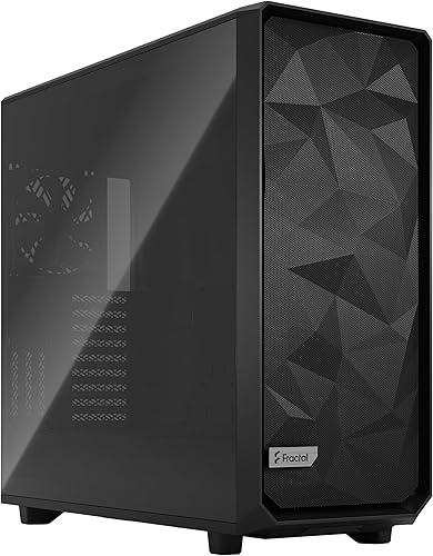 Fractal Design Meshify 2 XL Negro ATX Flexible Luz Tintado de Cristal Templado Ventana Full Tower Computadora