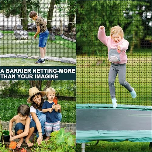 Miniatura 6 de Red de golf de 7 pies, 10 pies, 15 pies, 20 pies, red de práctica de golf para garaje, red de barrera para práctica deportiva, red de nailon