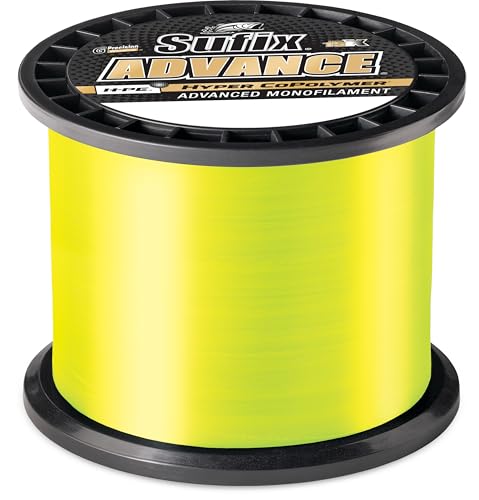 Ligne de pêche Sufix 604-108L vert citron fluo pour ne plus rater vos touches