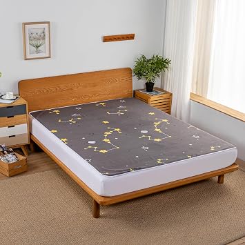 WenBags Bed Pads for Incontinence Washable,60 * 80 inches Large Reusable Waterproof Mattress Protector Pad,Pee Pads for Adults Elderly Pets or Kids Bed Wetting Protection, Hospital Queen