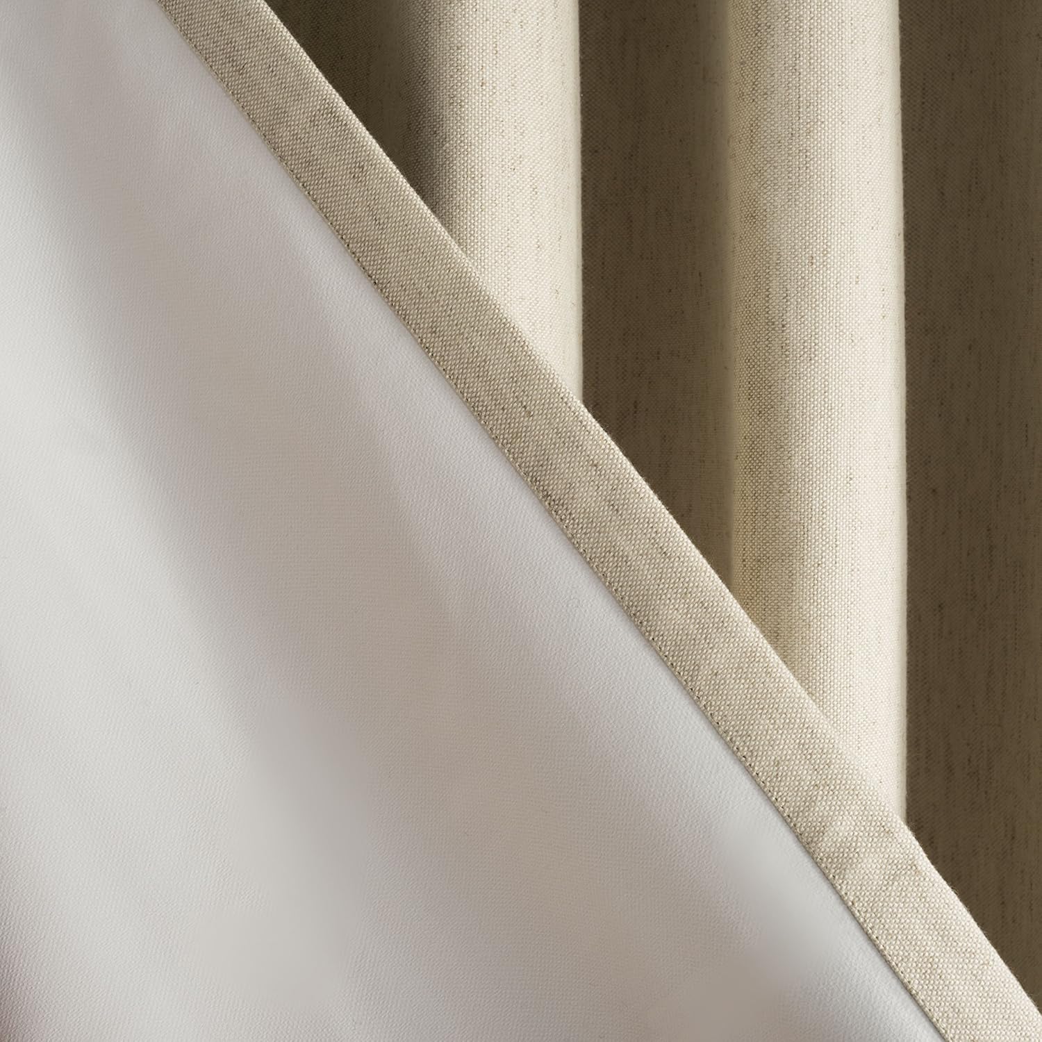 SAFAVIEH WDT1012A-5296 Katerini Window Panel Home Collection Katerini 52X96 Window Treatment, Ivory