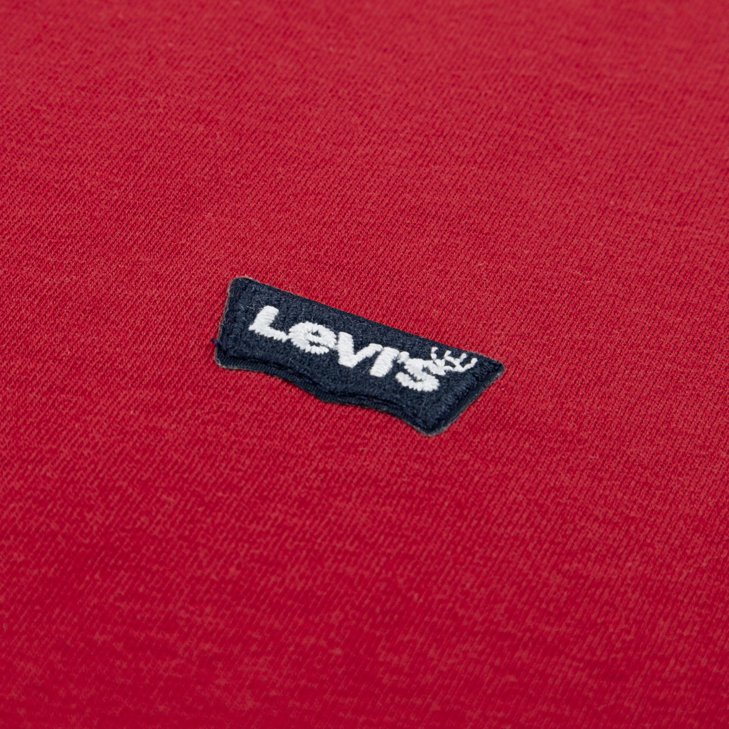Levi's Camiseta Logo Batwing Rojo Niño