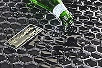 Vista 6 de TOUGHPRO Accesorios para alfombrillas de piso de 1ª + 2ª + 3ª fila para Tesla Model X de 6 plazas, resistente para todo tipo de clima, goma negra