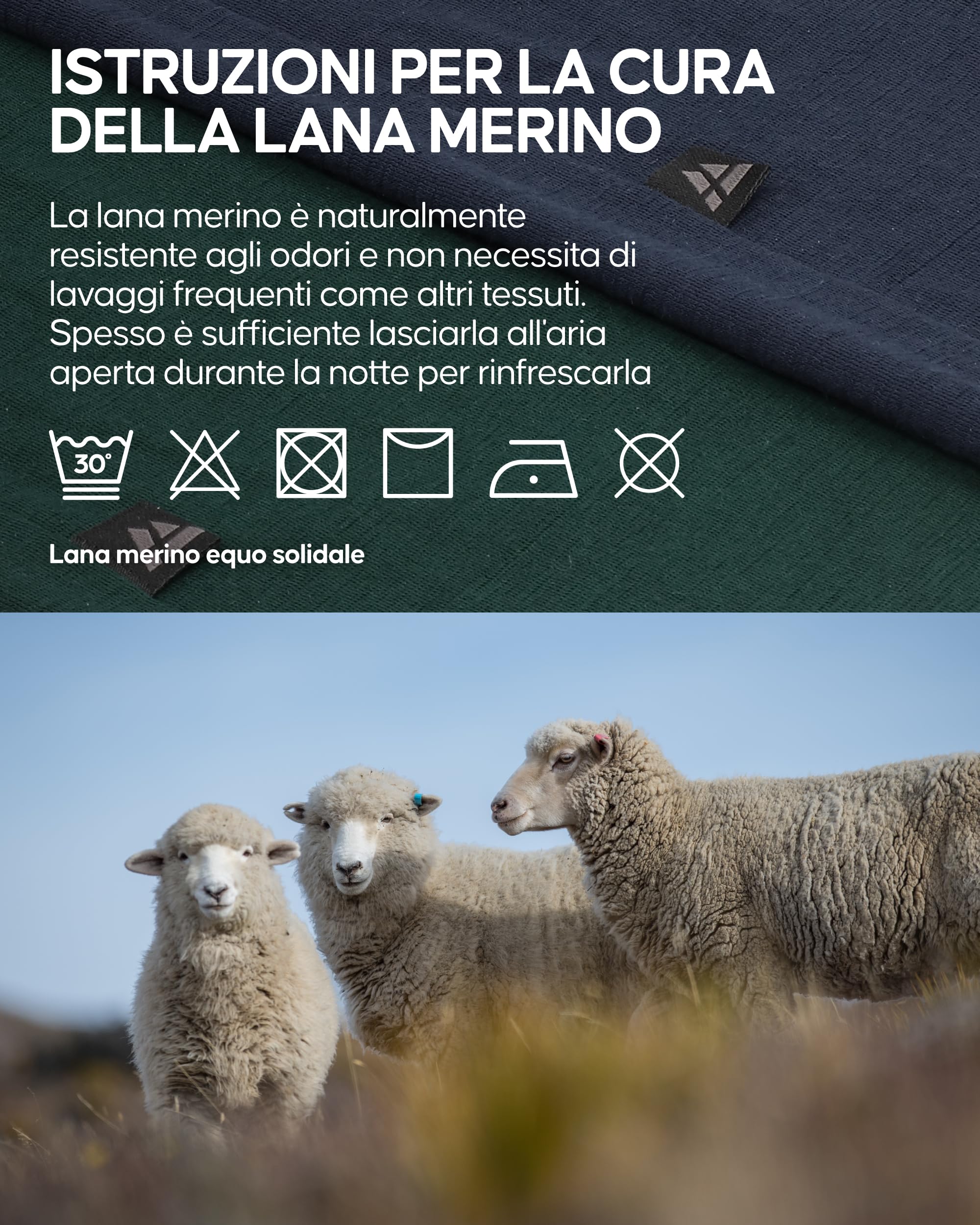 DANISH ENDURANCE Scaldacollo Leggero 100% Lana Merino, Copricollo Invernale Multifunzione, per Uomo e Donna
