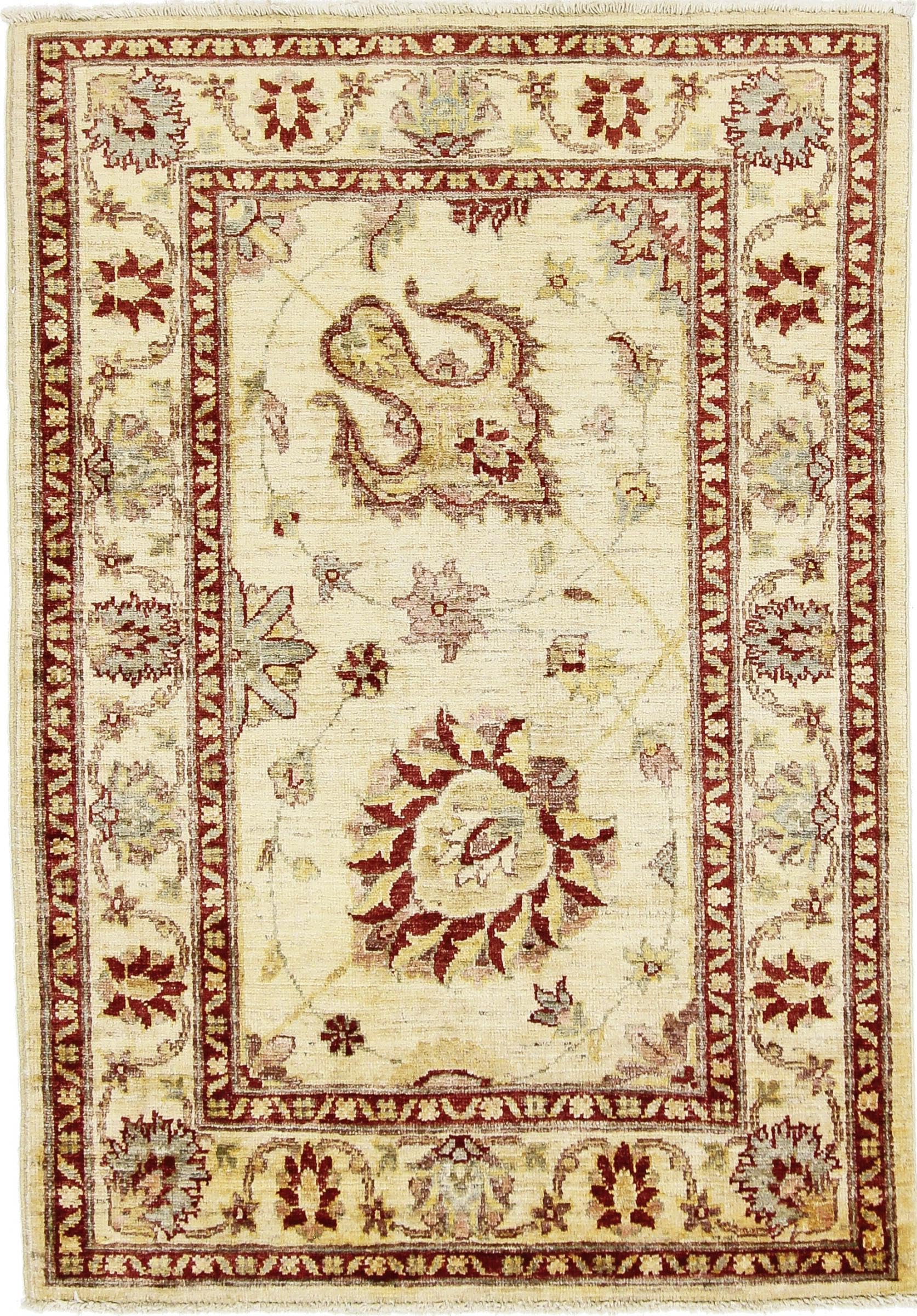 Tapis d'Orient Ziegler Farahan 83x121 cm en laine pakistanaise noué main