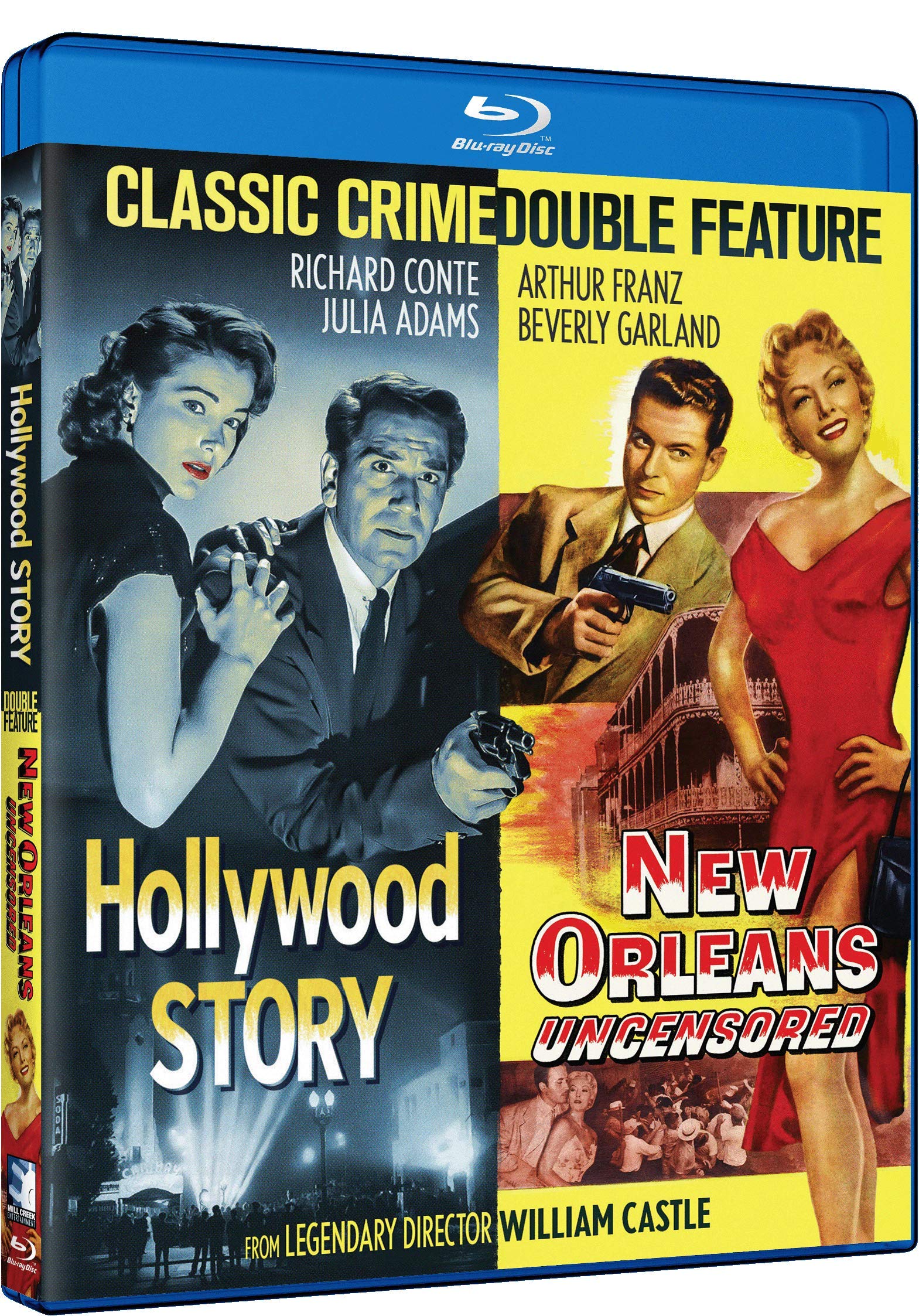 Hollywood Story y New Orleans Uncensored USA Blu-ray doble largometraje