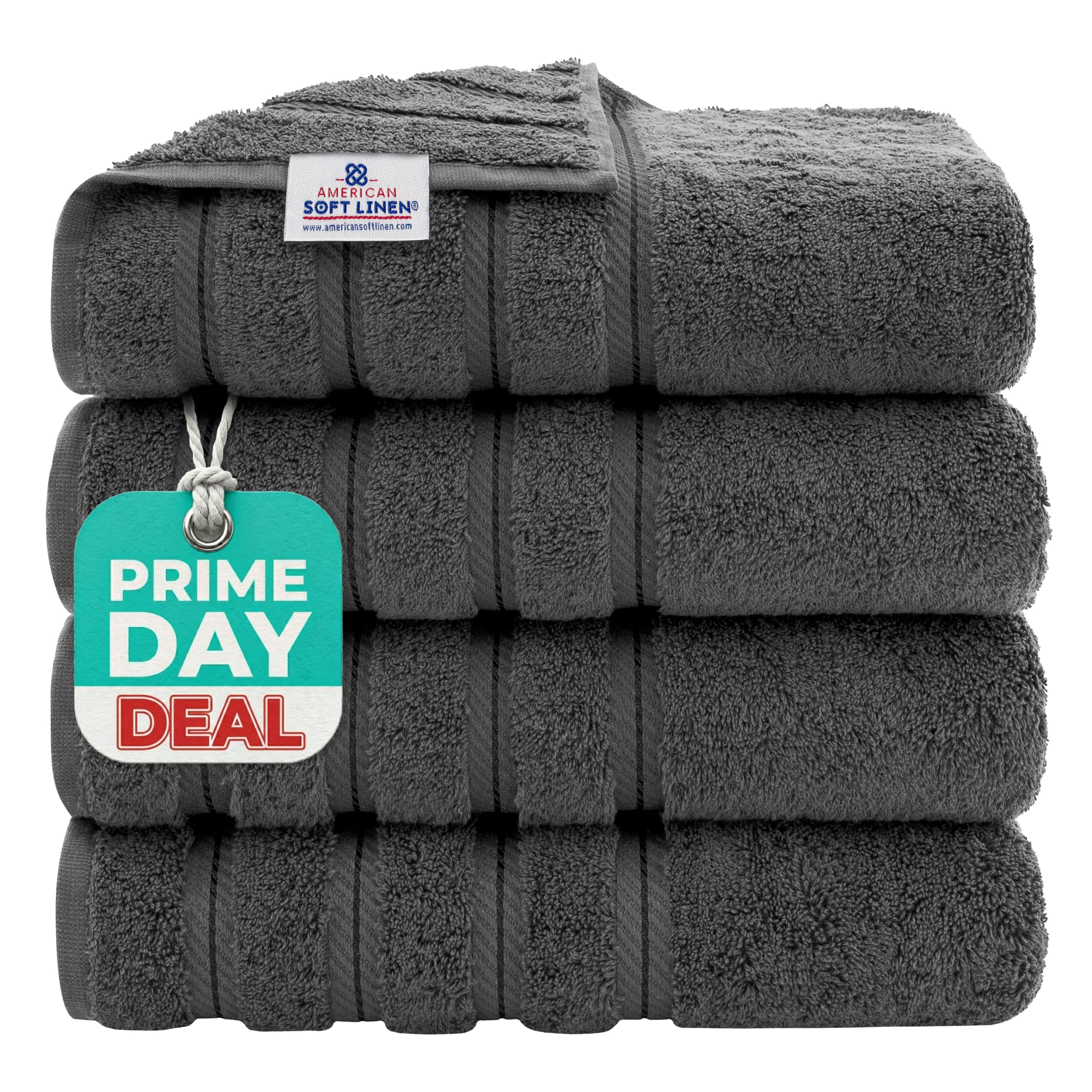 American Soft Linen 4-Piece Bath Towel Set