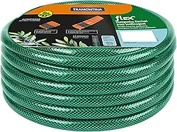 Tramontina Mangueira Flex Com Engates Rosqueados E Esguicho Em Pvc Verde 15 M