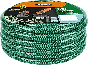 Tramontina Mangueira Flex Com Engates Rosqueados E Esguicho Em Pvc Verde 15 M