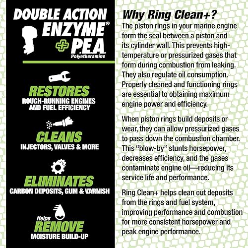 Miniatura 5 de STAR BRITE Star Tron Ring Clean Plus Control de Depósitos  Estabilizador de Gasolina  Limpiador de Inyectores de Combustible  16 OZ 095616