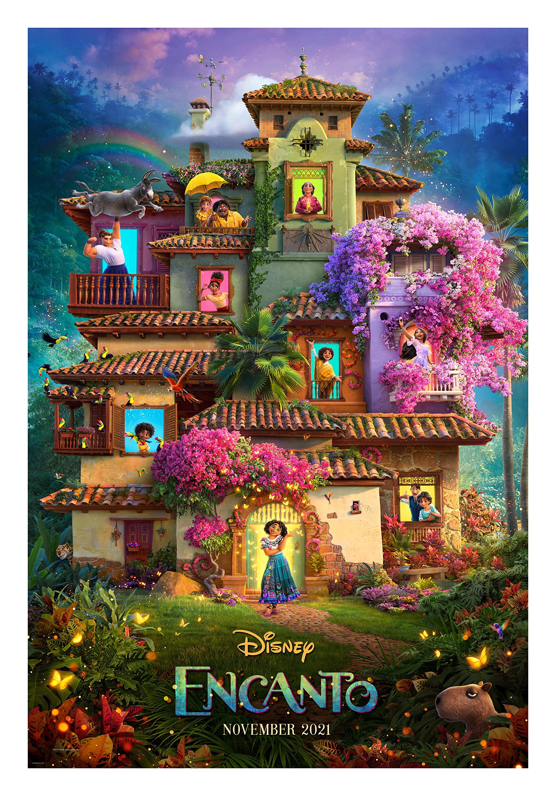 Encanto Movie Poster Glossy Print Photo Wall Art John Leguizamo Sizes