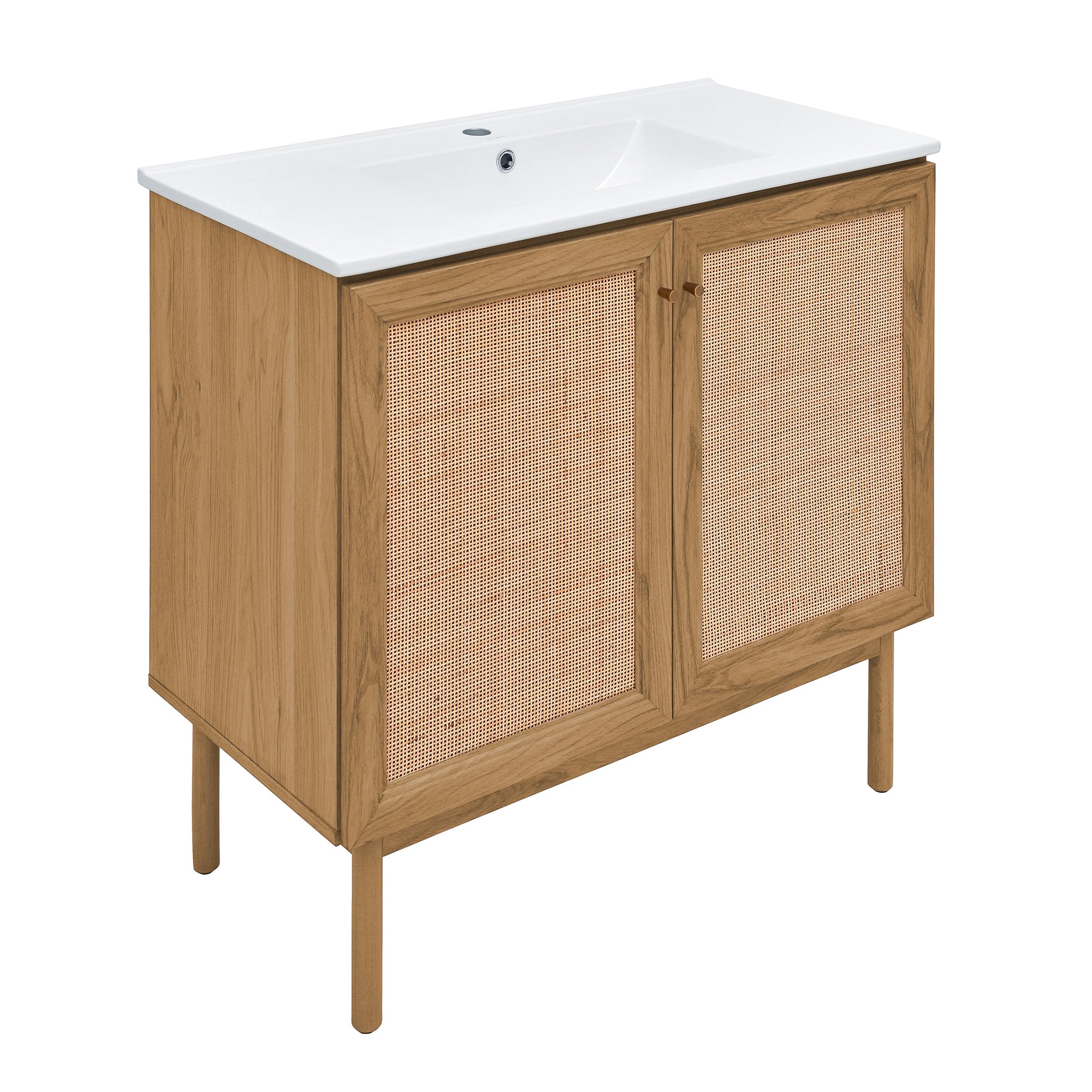 Swiss Madison Classe 36" Bathroom Vanity in Oak