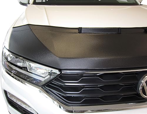 Miniatura 4 de AB-00853c Brasier con capucha de aspecto de fibra de carbono compatible con Opel Zafira C Tourer 2011-2019 con máscara de nariz frontal