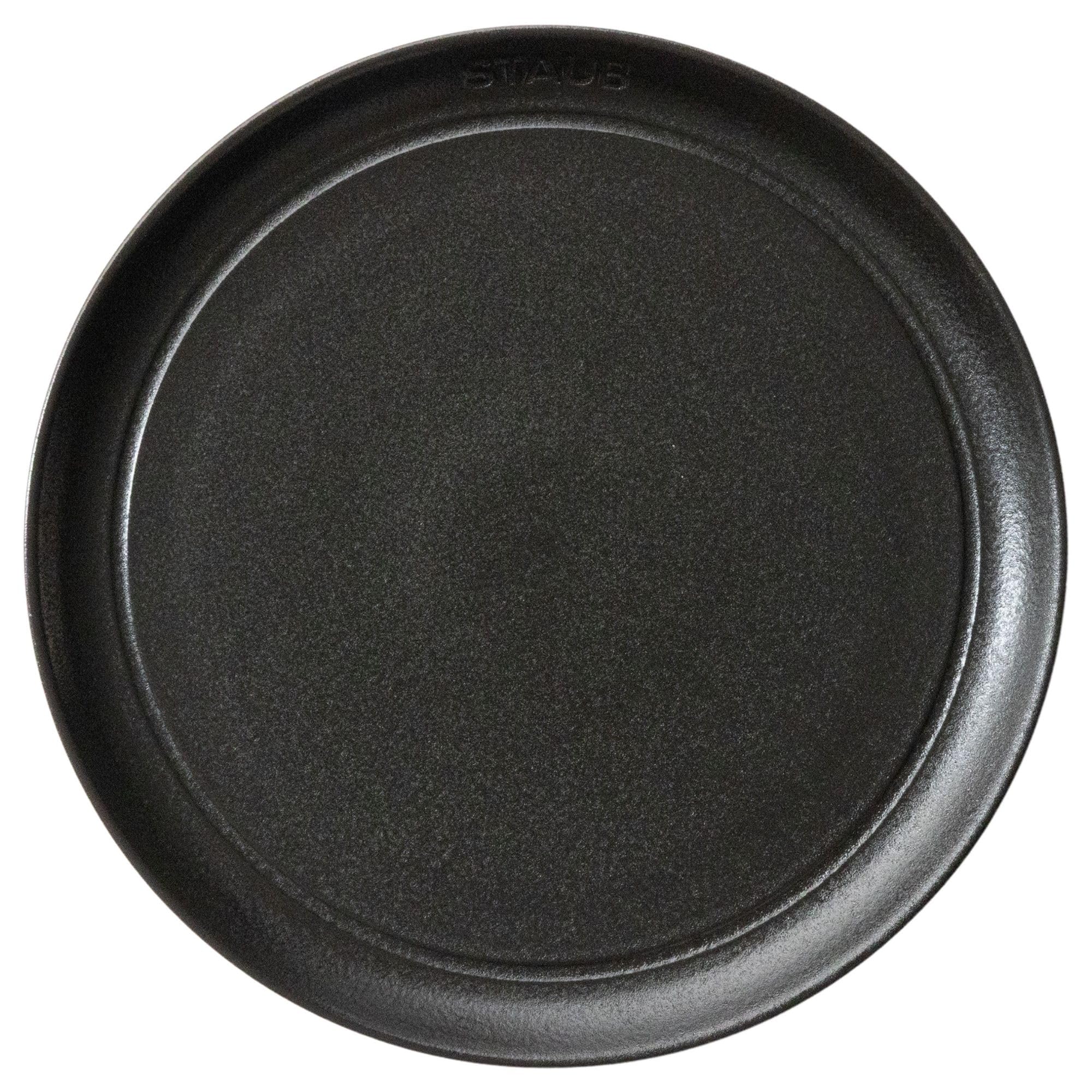 Amazon.co.jp: staub ストウブ 「 プレート 22cm マットブラック 」中