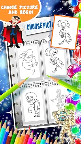 Horror Coloring Book