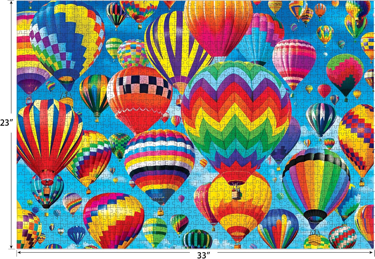 RoseArt - Kodak Premium - Balloons in Flight - 1500 Piece Jigsaw Puzzle for Adults