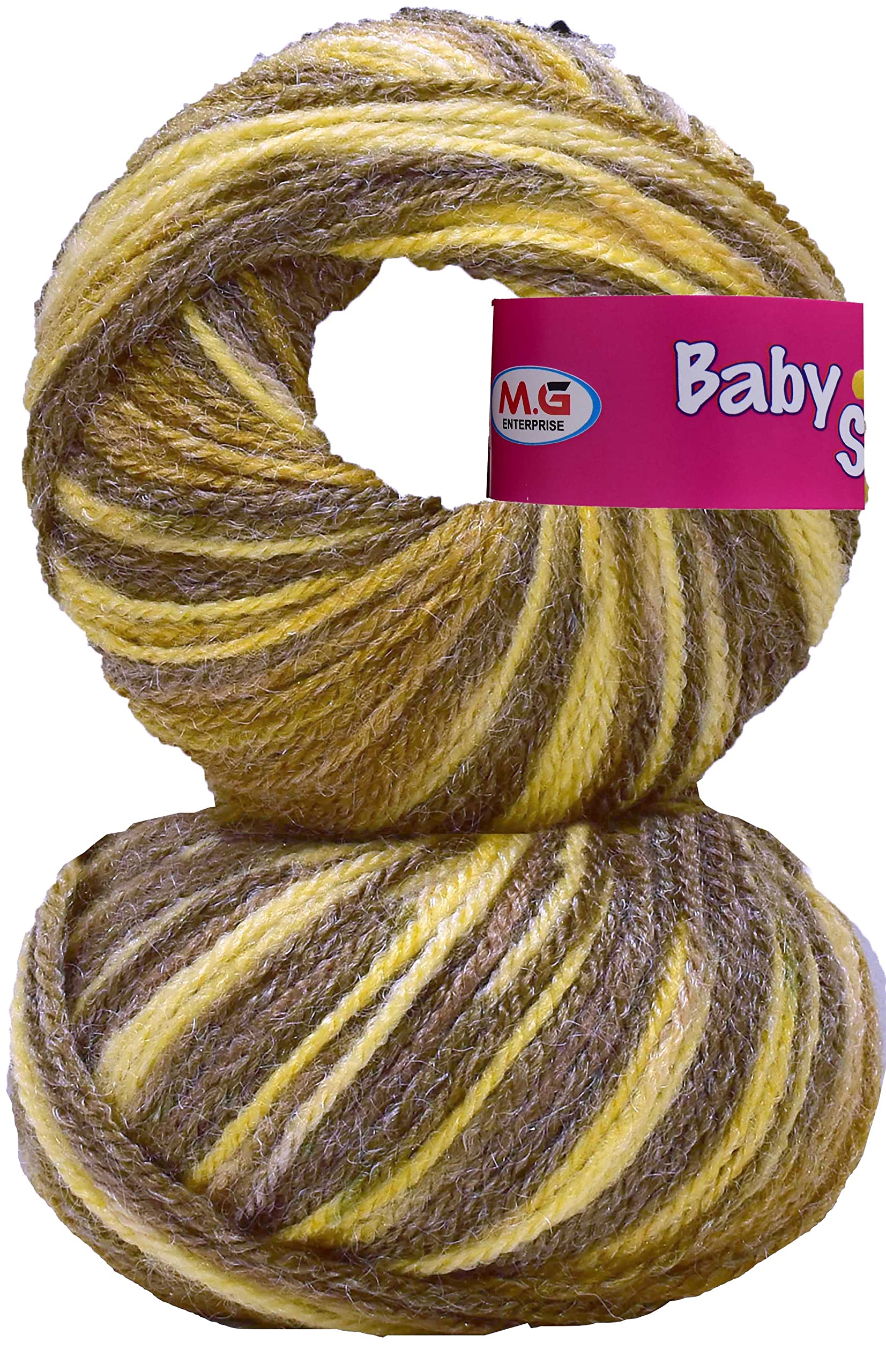 SIMI ENTERPRISE 100% Acrylic Wool Red (16 pc) Baby Soft 4 ply Wool Ball Hand Knitting Wool/Art Craft Soft Fingering Crochet Hook Yarn, Needle Knitting Yarn Thread Dye NF