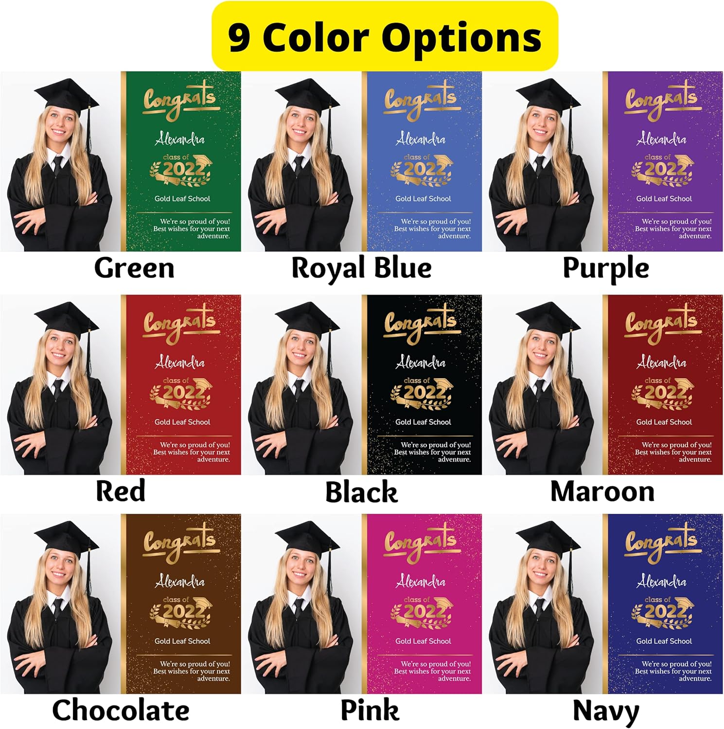 Buy 2022 Graduation Yard Signs Personalized, Custom Graduation Yard
