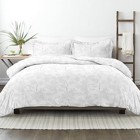 Indiana Linen Designer Border – Edredón Reversible Tamaño California