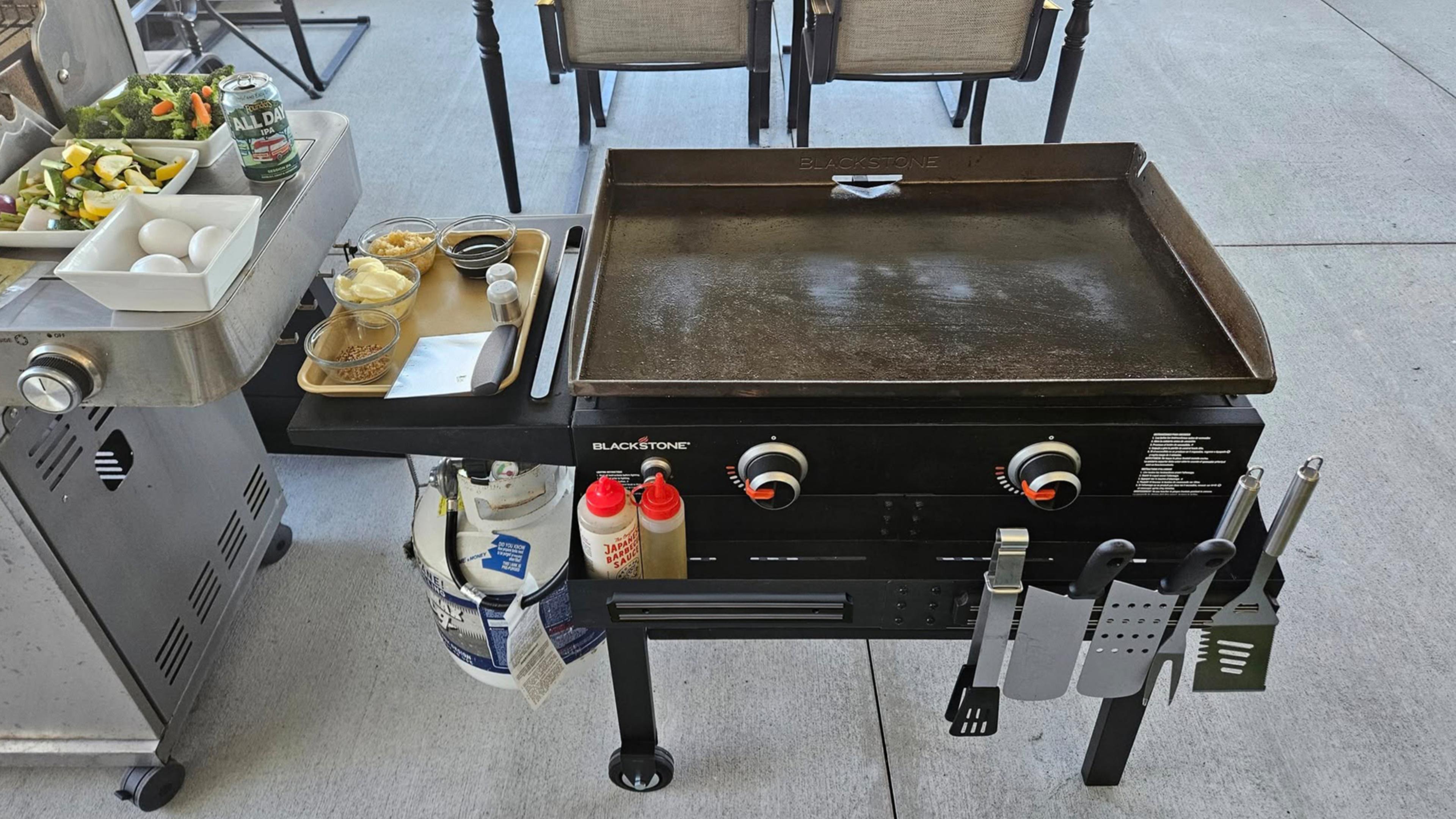 Amazon.com : Sivsis Front Griddle Caddy for Blackstone 28/28XL