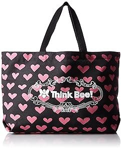 Think bee!   シンクビー　グッドナイト　トートバッグ　チャーム付き Amazon | [シンクビー! ] グッドナイト バッグ(チャーム付