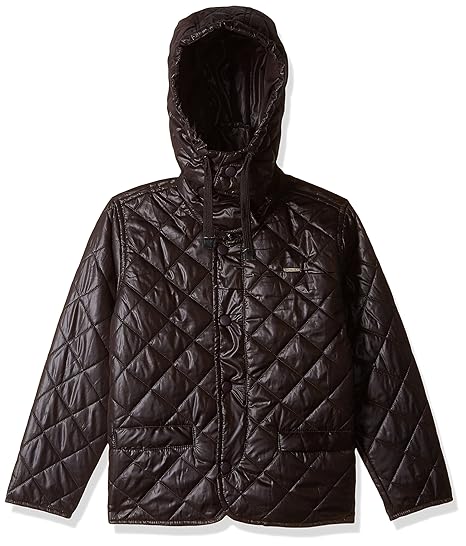 US Polo Association Boys Jackets (UKJK5068_Brown_8-9 Years)