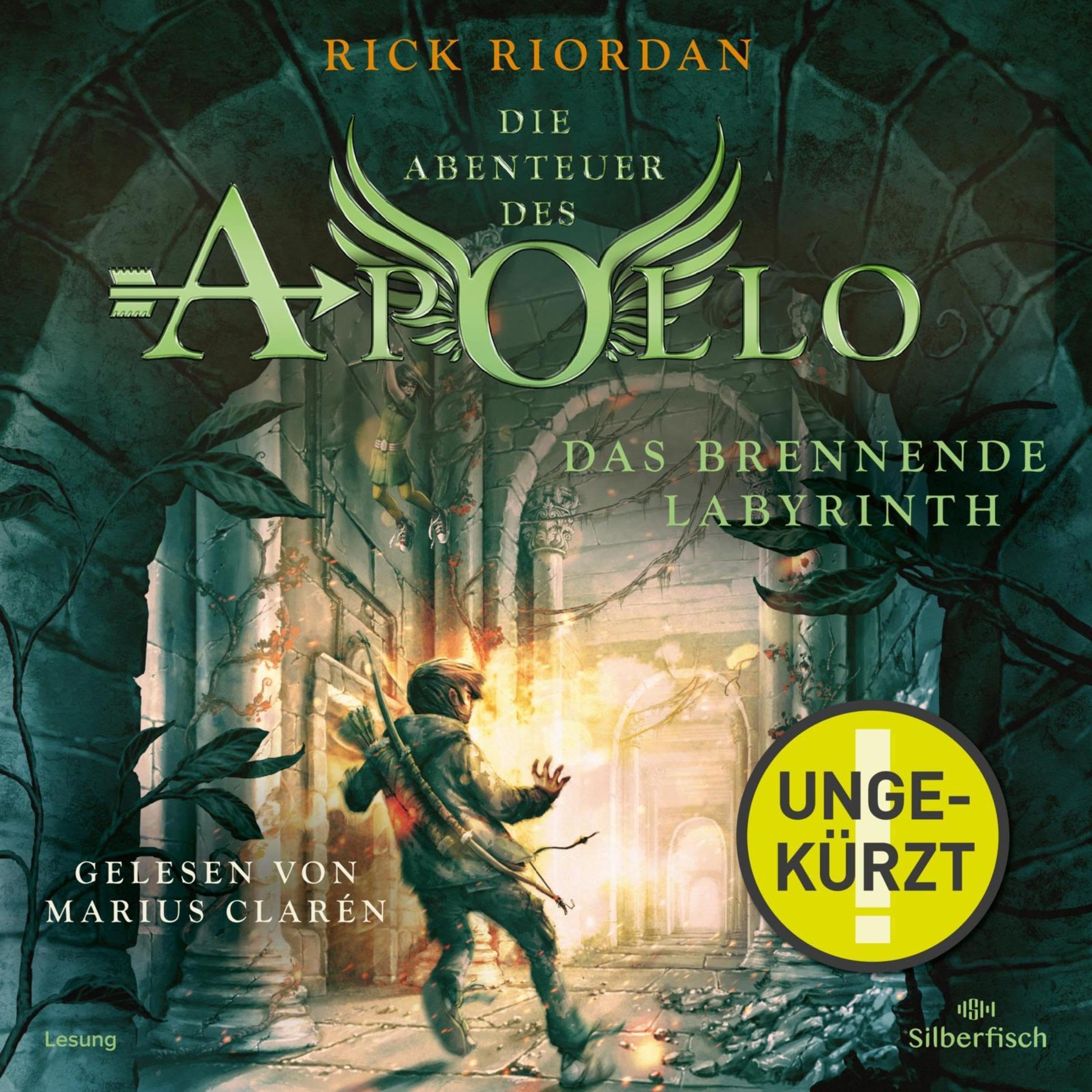 Cover art for Das brennende Labyrinth