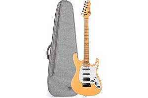 Solid Electric Guitar GR Standard S Versatile and Durable Beginner's Instrument