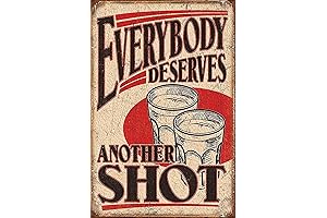 Funny Bar Signs Metal: Unique Vintage Wall Decor with Funny Quote