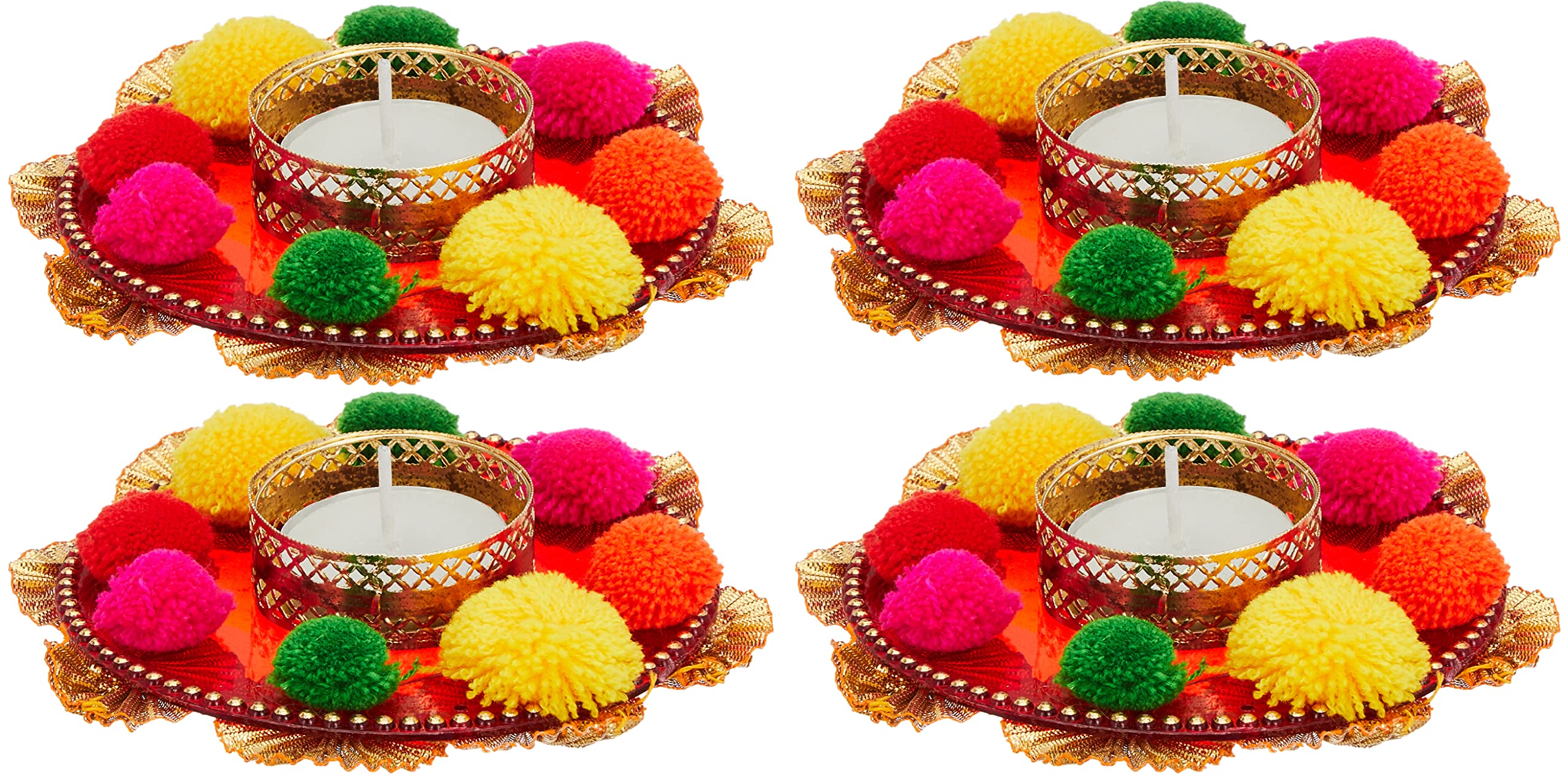 See full amazon price history chart for Amazon Brand - Solimo Metallic Design Tea Light Candle Holder - Assosrted Flower Diya for Home Decor (Set of 4) Amazon Brand - Solimo Metallic Design Tea Light Candle Holder - Assosrted Flower Diya for Home Decor (Set of 4) (B0C1Q1R6M3) Amazon Price History, Amazon Price Tracker