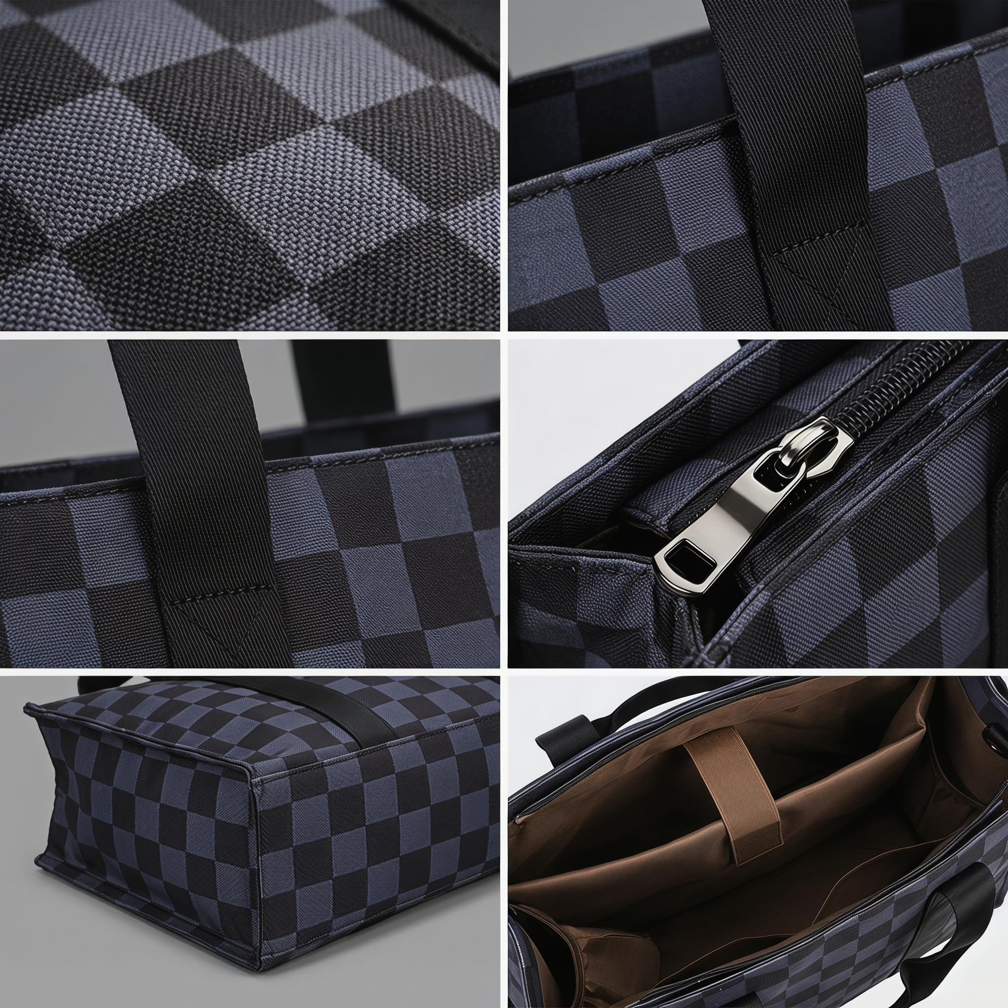Laptop-Tragetasche für Damen, Arbeit, 15,6 Zoll, Segeltuch, Umhängetasche, Computer, Kuriertasche, Lehrer, Handtasche, Büro, Aktentasche
