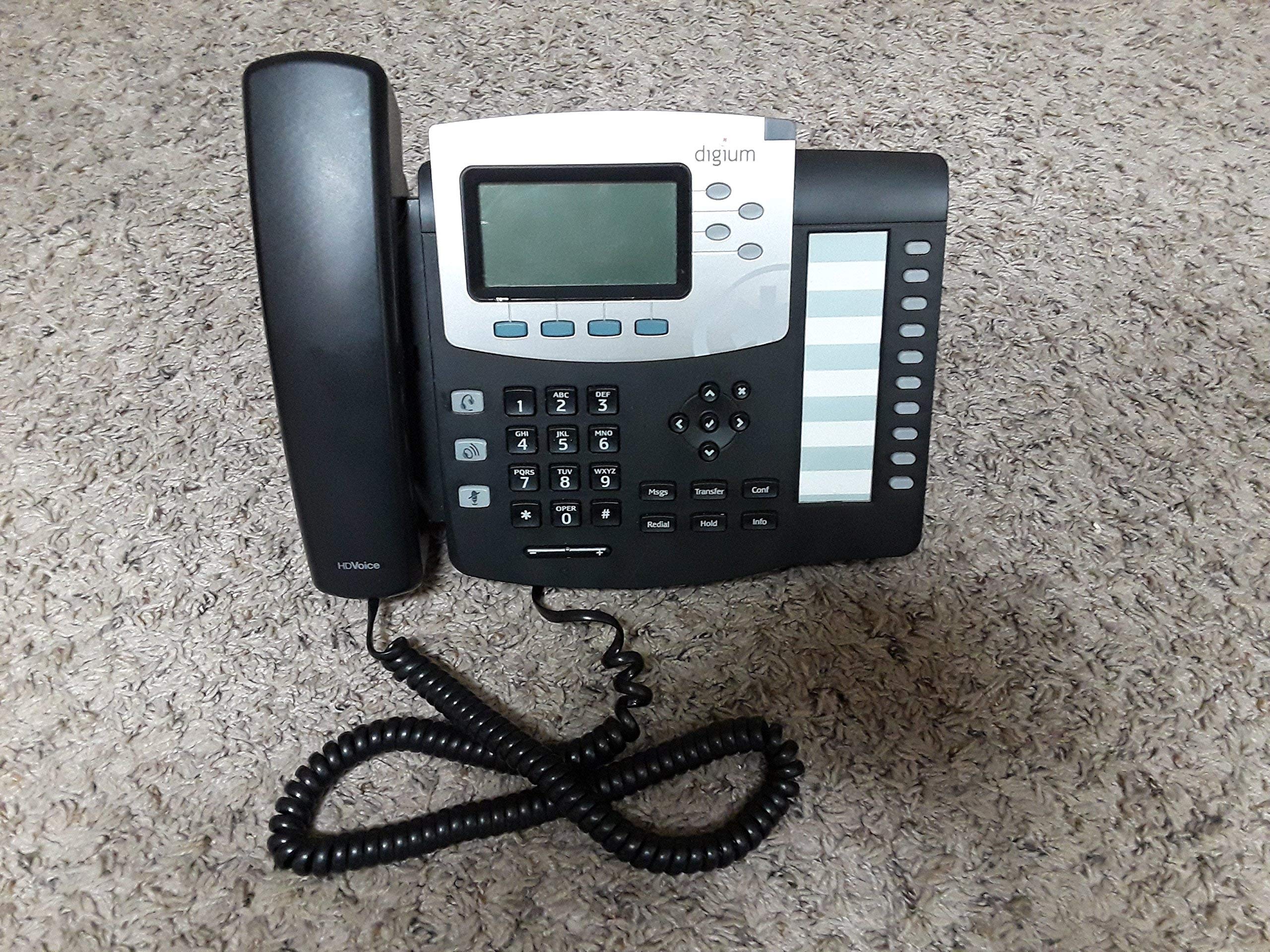 Polycom 5-Pk Hd-Voice Handset And Cord For VVX 500/600/1500 - Part Number 2200-17680-001