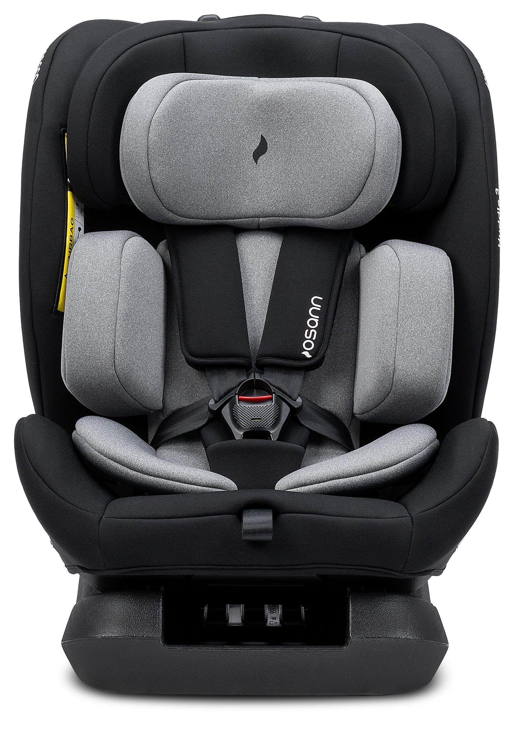 Seggiolino auto Huddle 3 isize altezza bambino da cm 40 a cm 150 dalla nascita a 12 anni installazione con cinture dell'auto senza isofix