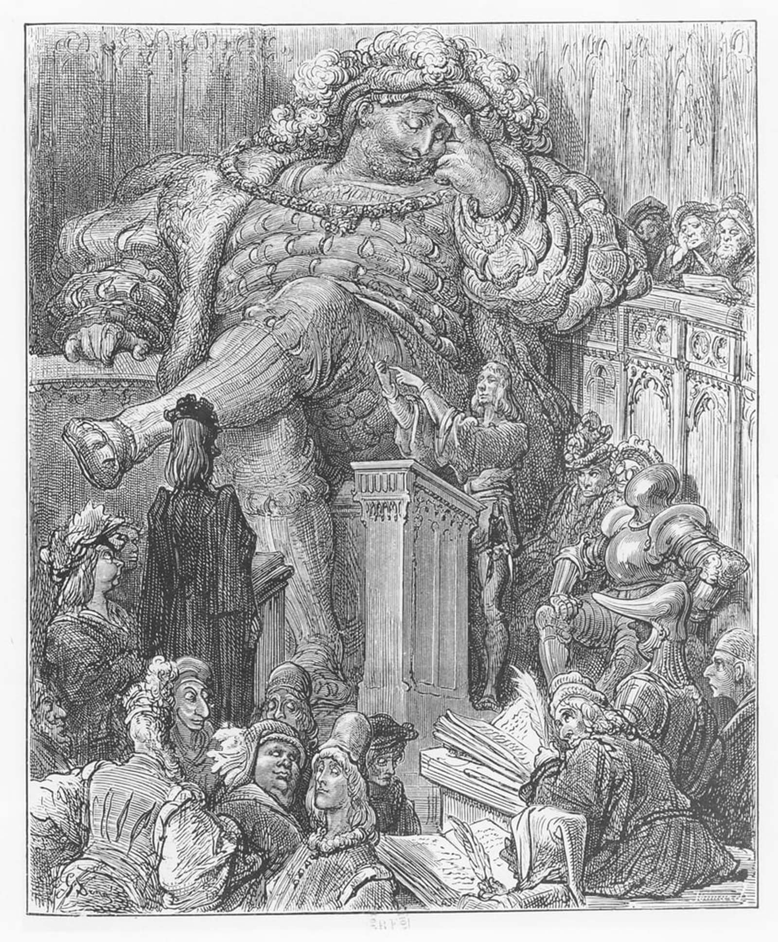 POSTERIIk Famous Modern Artwork Art Mural Illustration by Gustave Dore Oil Paintings Pictures for Home Decor 60x90cm