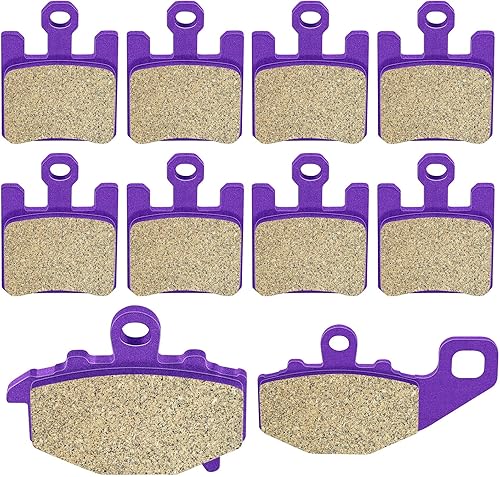 SCITOO FA3694, FA192 Pastillas de freno para Kawasaki Ninja ZX6R 2003-2006 pastillas de freno delanteras y traseras de fibra de carbono