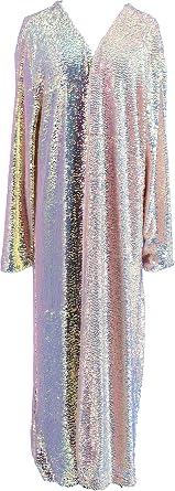 Arsimus Rave Long Sequin Duster