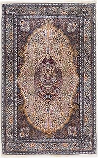 Kaschmir 142x223 Handgeknüpft Orientteppich Teppich Wolle Indien