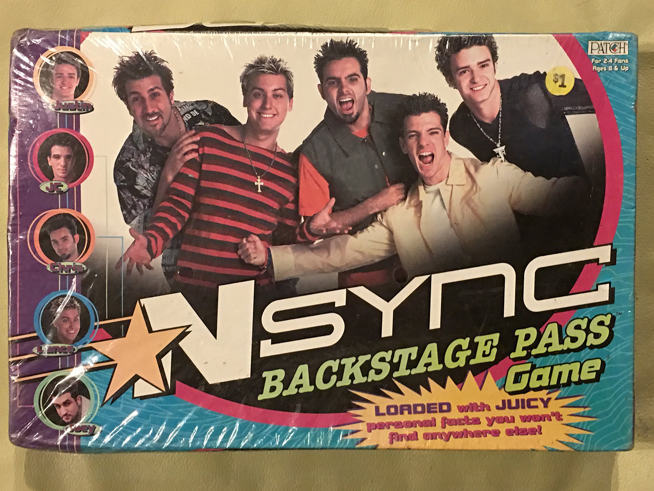 Nsync Backstage Pass Game by Patch