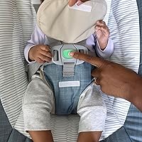 Vista 41 de Ingenuity 2-in-1 SimpleComfort Lightweight Compact 6-Speed Multi-Direction Baby Swing & Rocker, Vibrations & Nature Sounds, 0-9 Months 6-20 lbs