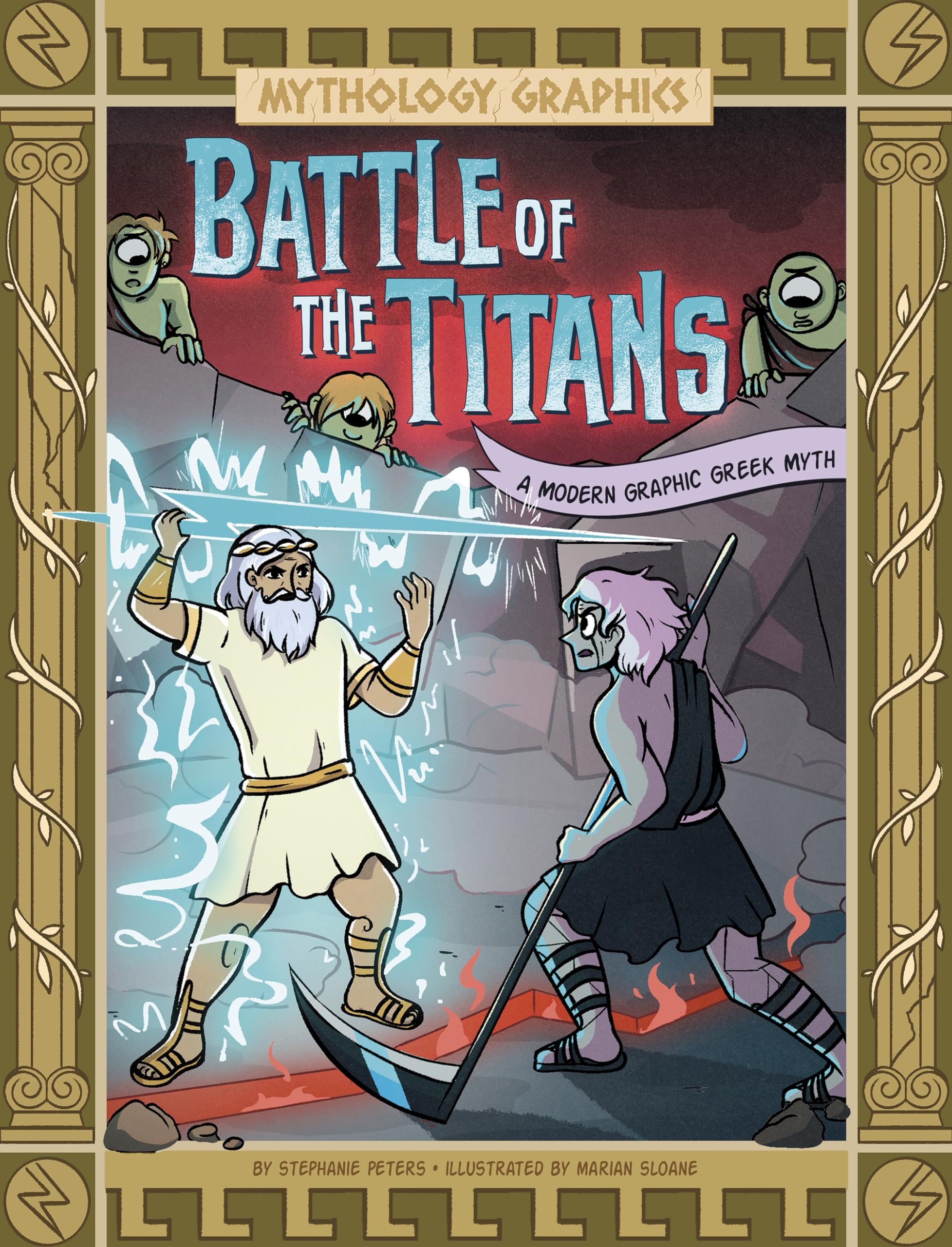 Stephanie PetersBattle of the Titans: A Modern Graphic Greek Myth (Mythology Graphics)