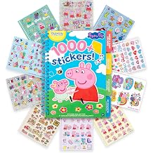 Fashion Angels Peppa Pig 1000+ Tabbed Sticker Collection Book