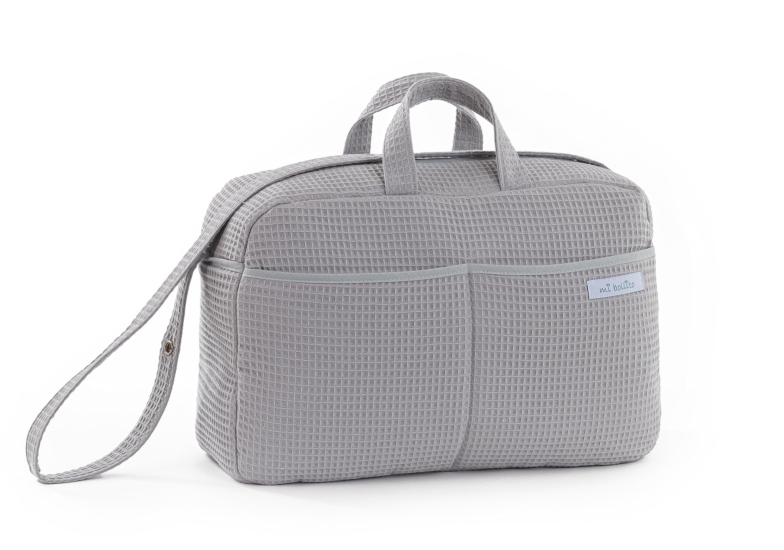Torba ciążowa Crossbody do wózka dla niemowląt Szpital, praktyczna i stylowa torba organizacyjna o dużej pojemności, wyprodukowano w Hiszpanii.
