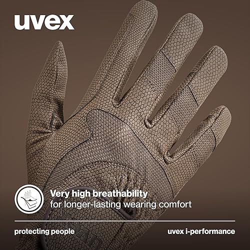 Miniatura 24 de Uvex i-Performance 2 - Guantes de equitación elásticos, transpirables y aptos para pantalla táctil, con durabilidad extrema para mujeres y hombres