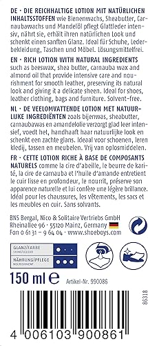 Miniatura 4 de Shoeboy's Bálsamo de cuero de alta calidad/neutro / 5 oz