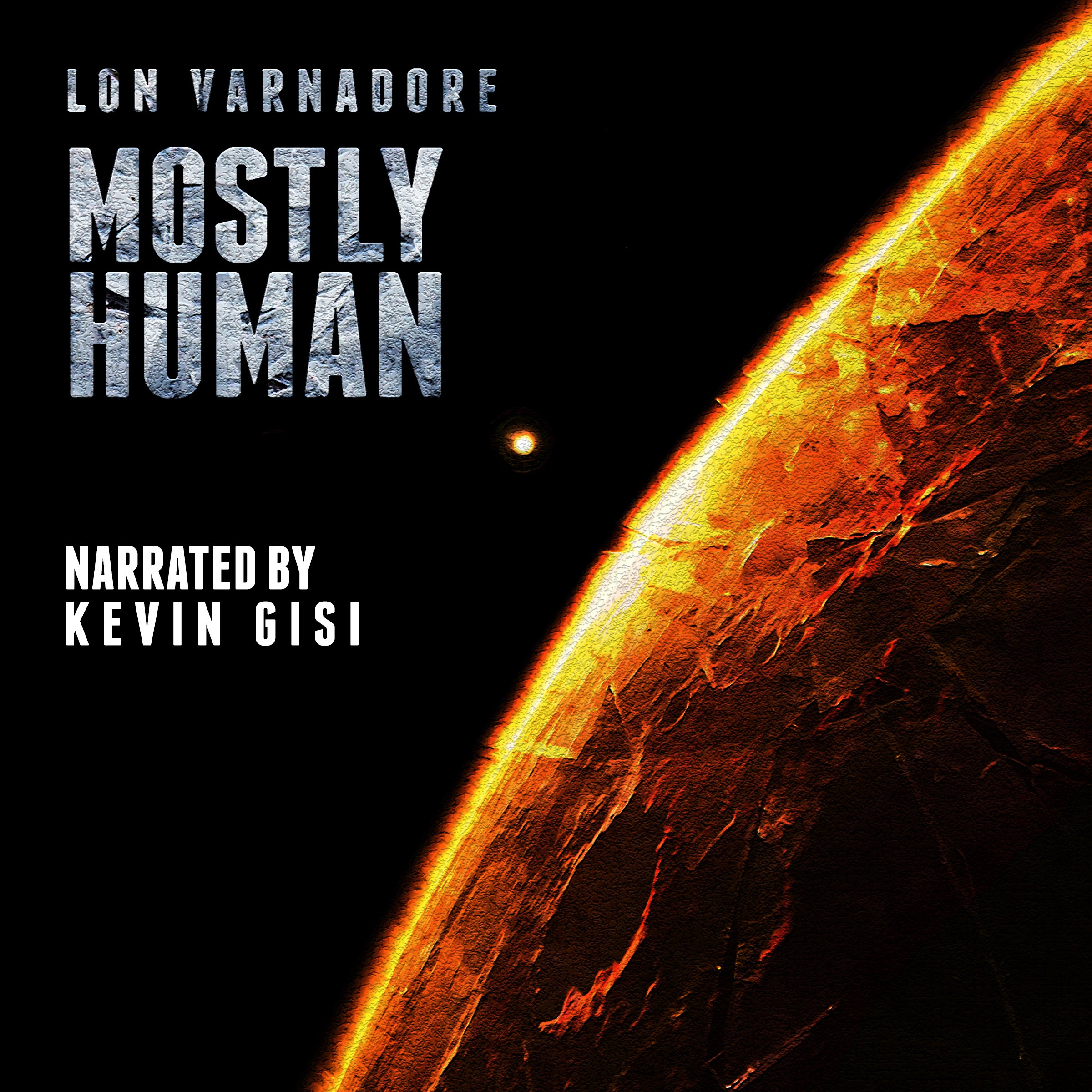 Cover art for Mostly Human