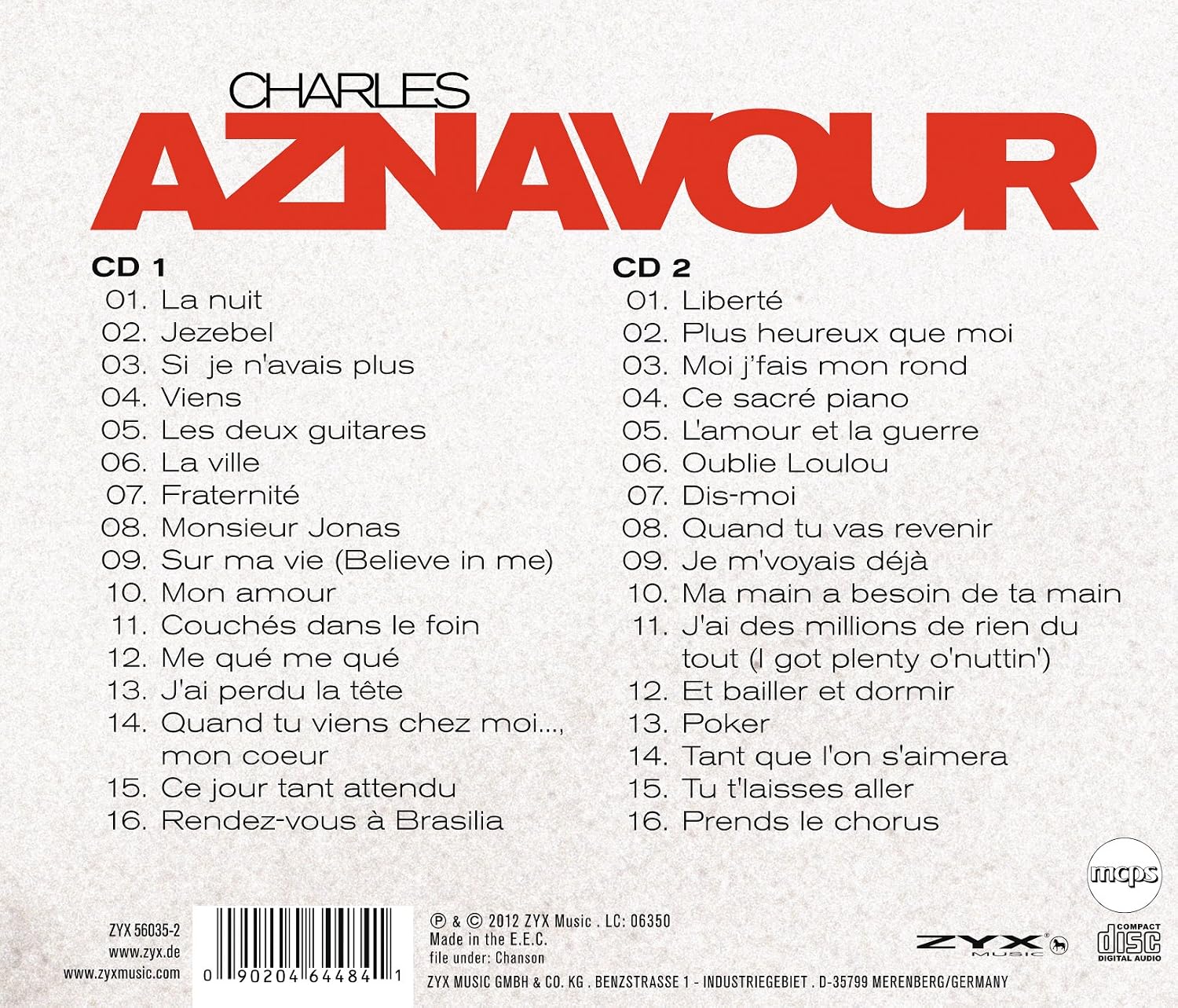 Sur Ma Vie - His Greatest Hits image 2