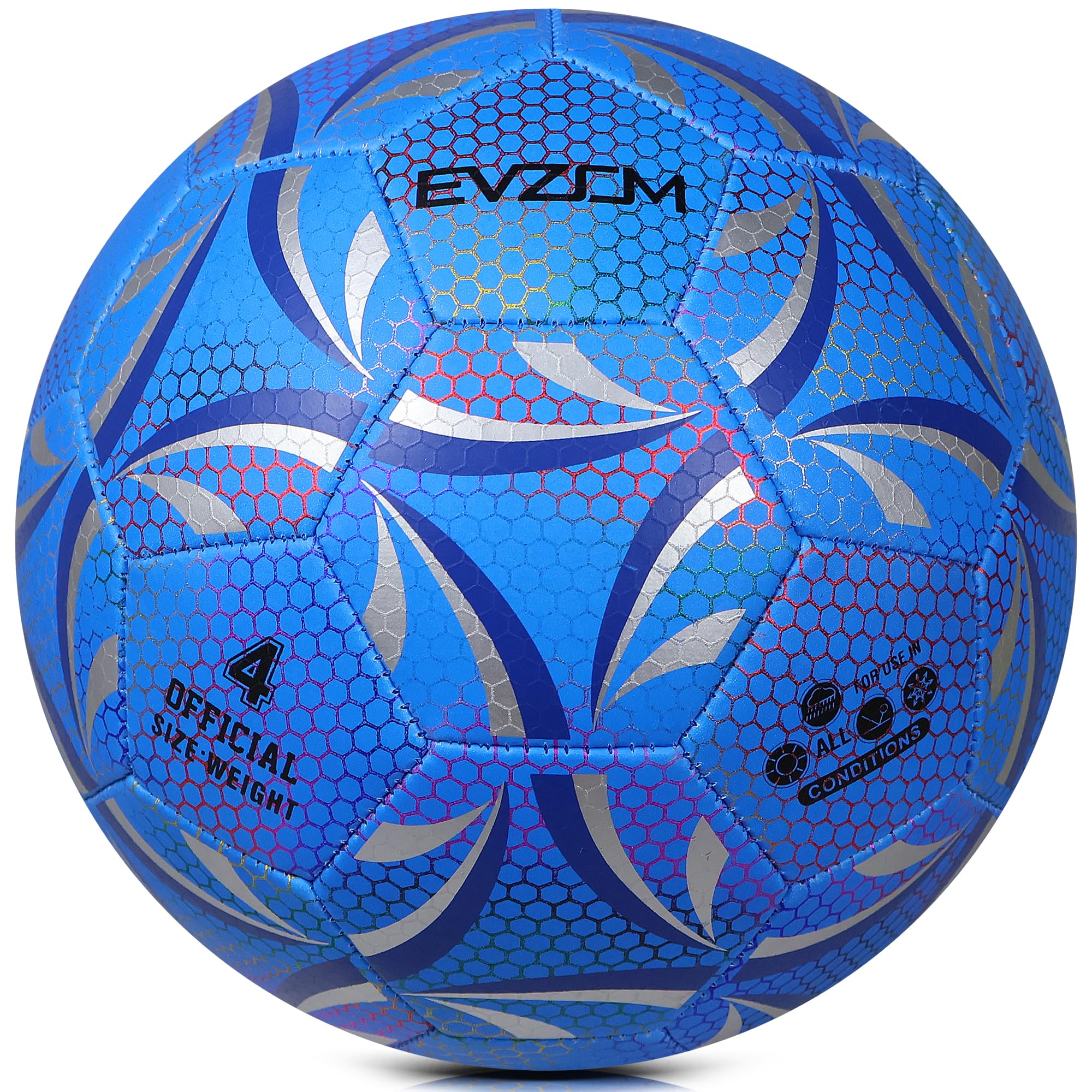 Amazon.co.jp: EVZOM サッカーボール ルミナス公式試合用サッカー 