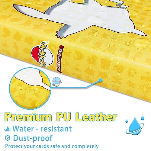 Miniatura 3 de VWAHNANA Card Binder for Pokemon Card Binder, 400 Pockets Card Holder Binder, 4 Pocket for Pokemon Trading Cards in 50 Card Sleeves, for PTCG Card